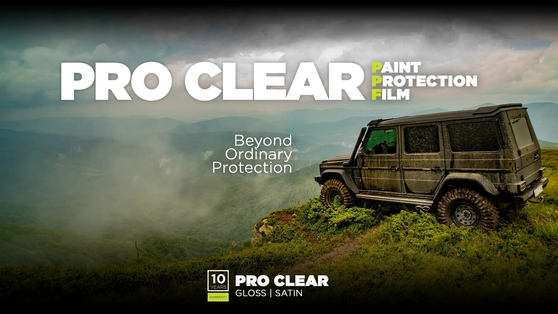 EVOLV PRO Clear PPF film